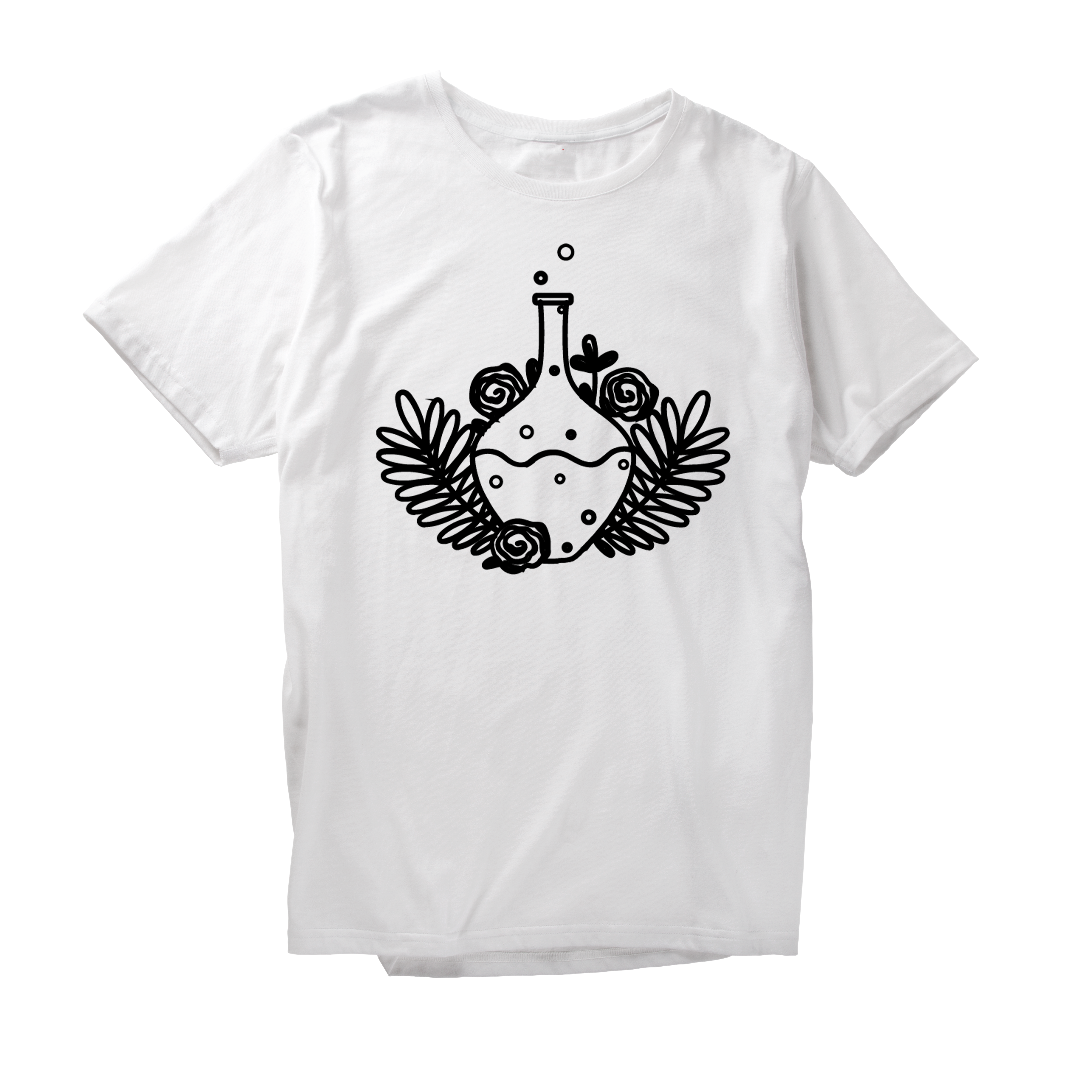 Alfaq Flowers & Pot T-Shirt